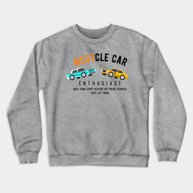 MUST CLE CAR Crewneck Sweatshirt by pororopow